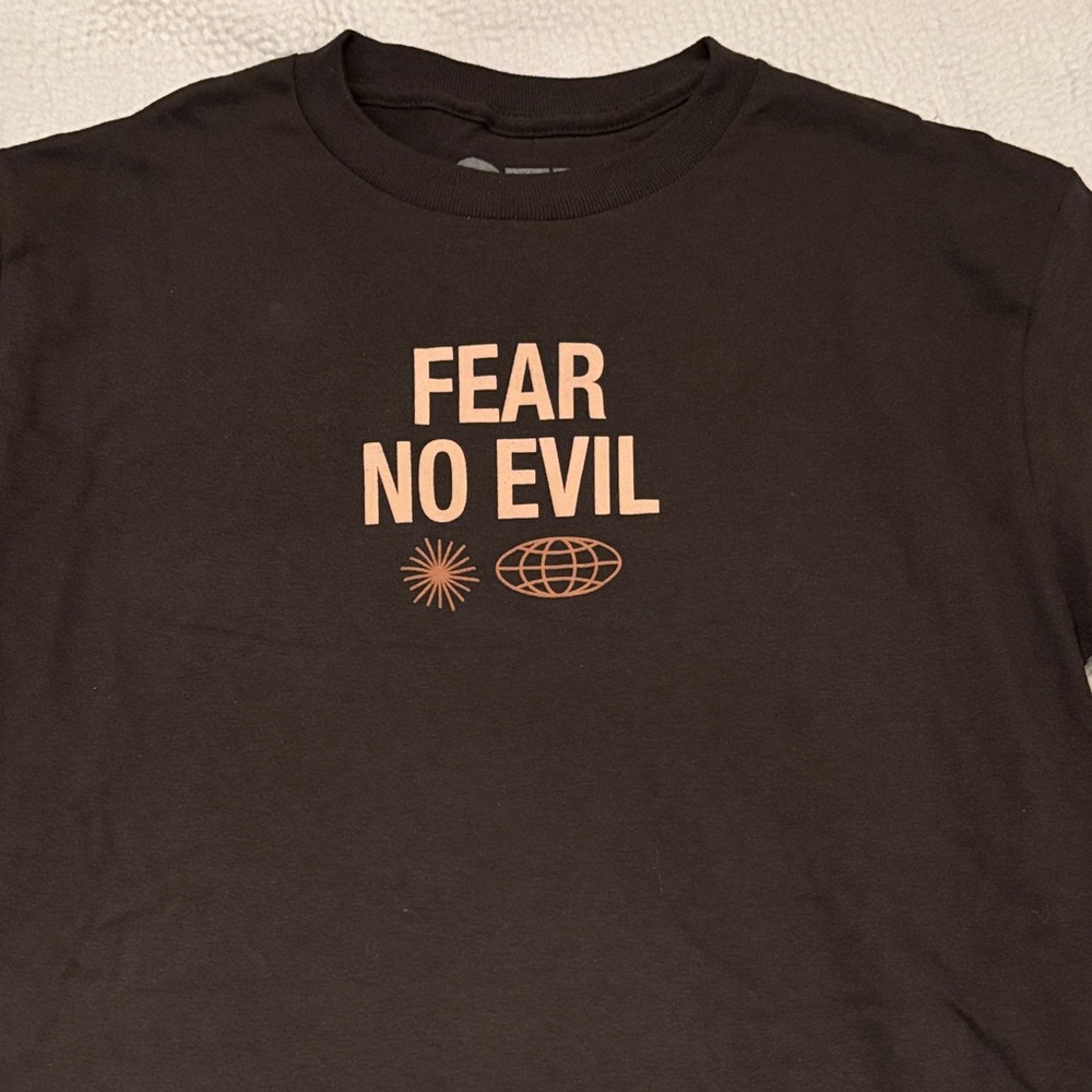 New Fear No Evil Brown T-Shirt